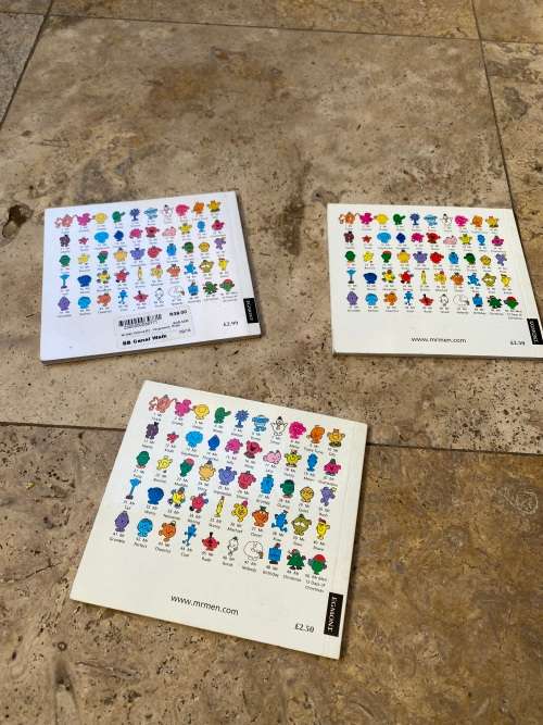 Mr Men , Mr Birthday , Mr Christmas , 12 days of Christmas book lot