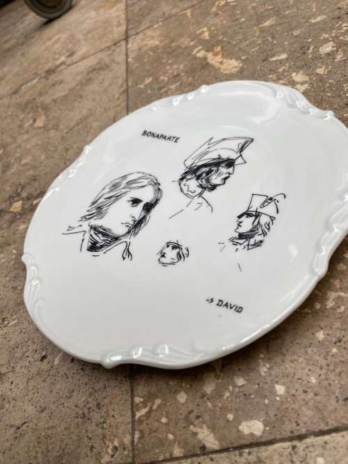 vintage Limoges Creation Clary Bonaparte plate Paris