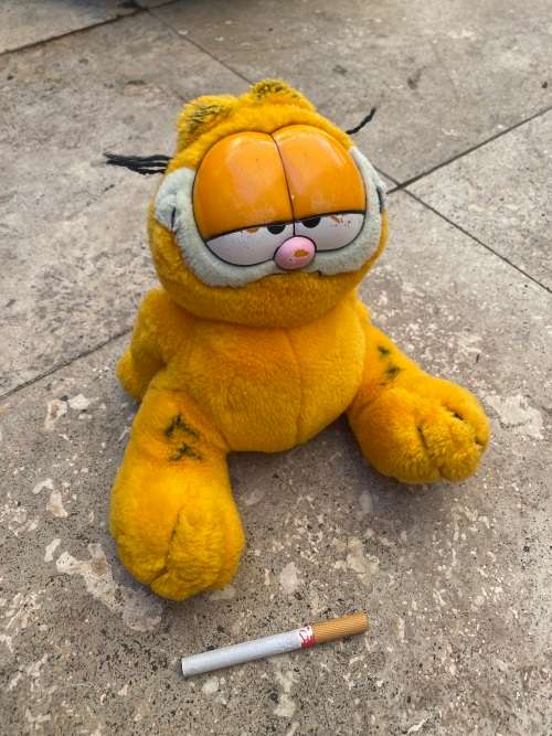 Vintage Garfield plush doll