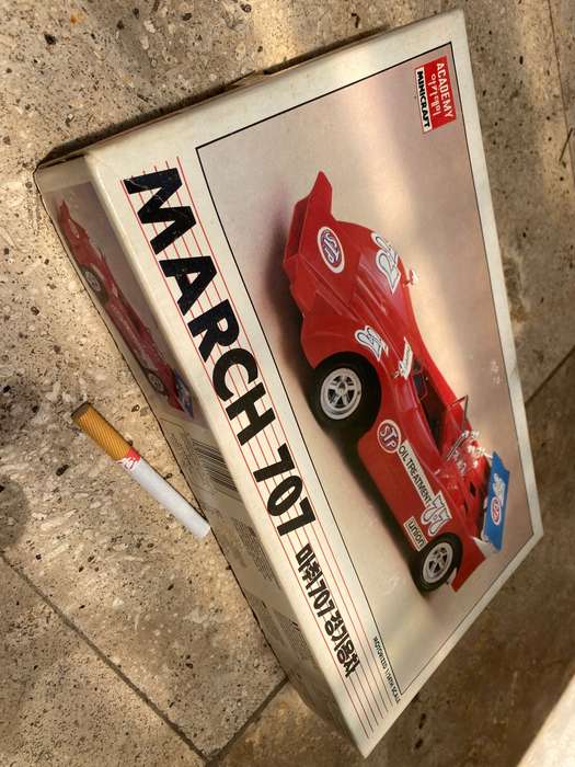 Vintage academy Minicraft 1527 March 707 motorized  1/24 scale