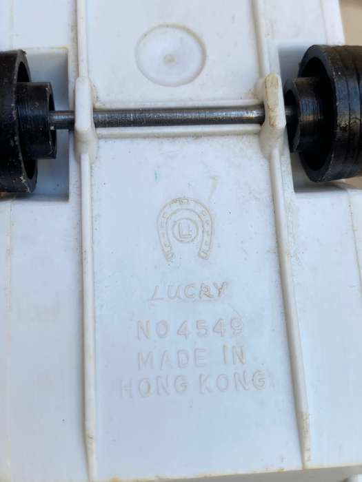 Vintage caravan toy Lucry no 4549 Hong Kong