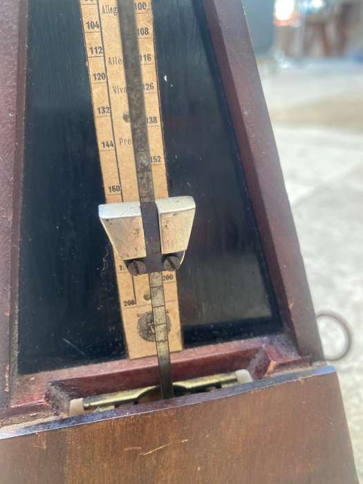 vintage metronome Maelzel sold for spares France