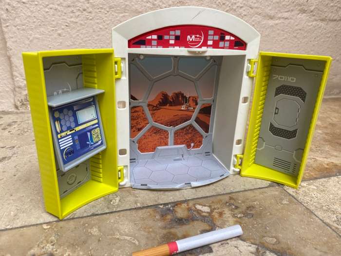 Playmobil space mars play box