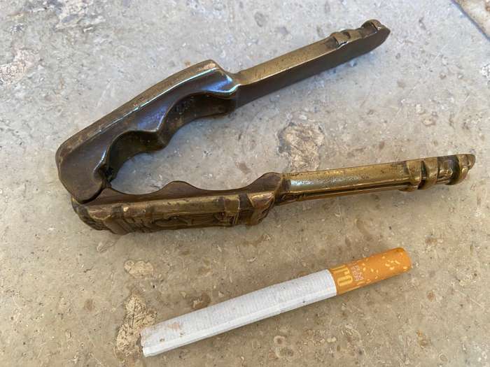 Vintage Brass Shakespeare nutcracker