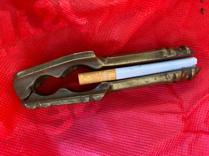 Vintage Brass Shakespeare nutcracker