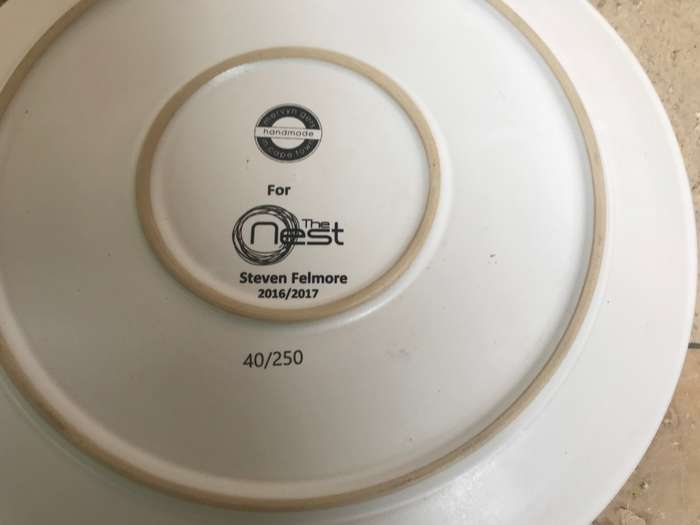 Mervyn Gers  Limited edition for The Nest  Steven Felmore plate 2016