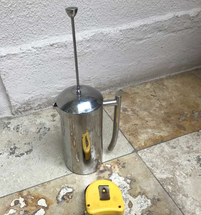 8 Cup Stainless Steel coffee Plunger Legend kitchen no 8