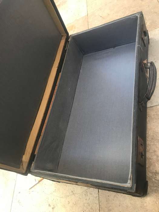 Antique luggage bag union castle cabin