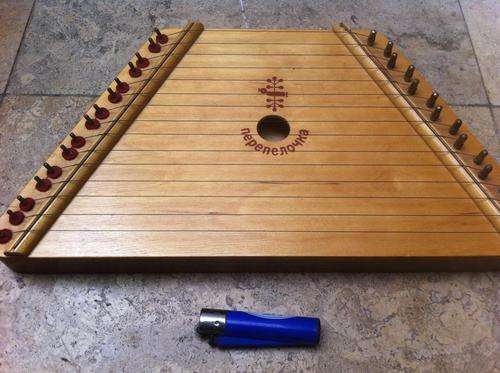 Vintage Nepenenoyka Lap Harp Zither 15 String Music Maker instrument made in the Repultic of BELARUS