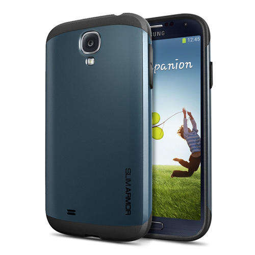 Samsung S4 Case Slim Armor Cover - Metal Slate **Clearance**