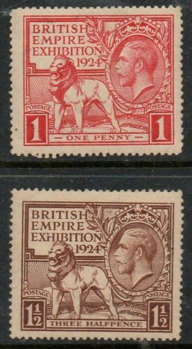 Great Britain GVR, 1924, Empire Exhibition, MH *