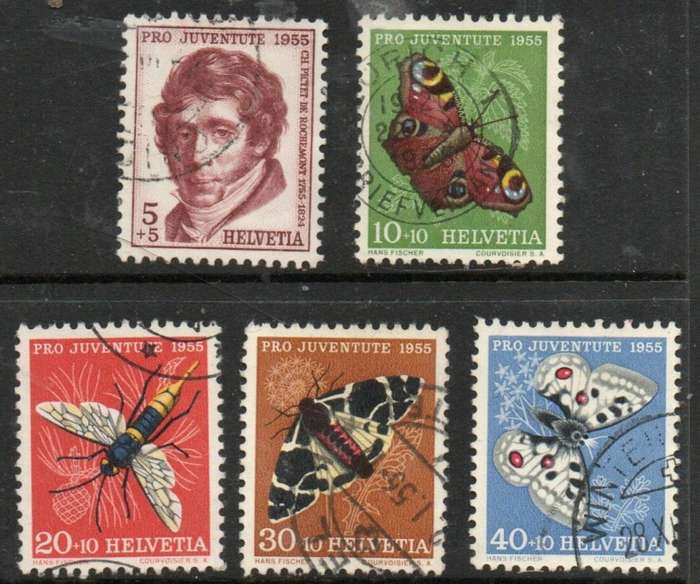 Switzerland, Pro Juventute, 1955, used