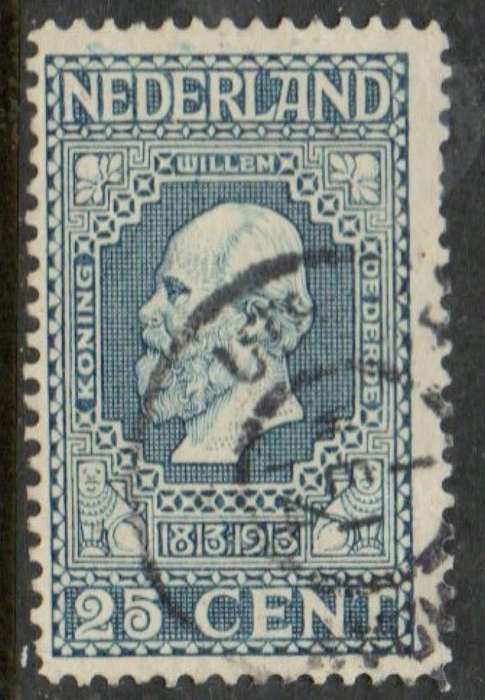 Netherlands, 1913, Independence Centenary, 25c, used