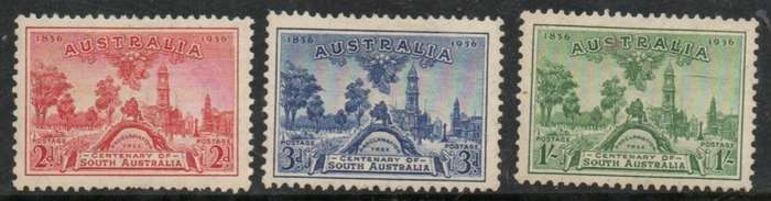 Australia, GVR, 1936 Centenary of South Australia, MH *