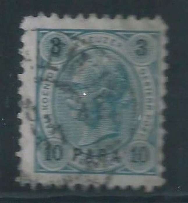 Austrian P.O. in Turkey, 1888, 10 PARA / 3Kr, used