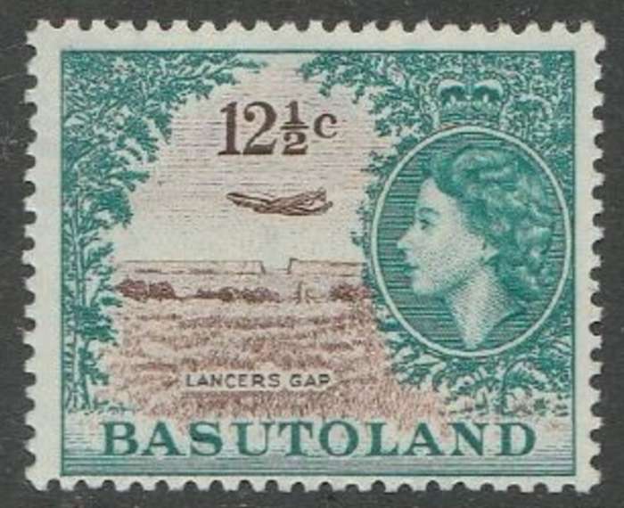 Basutoland, EIIR, 1962, 12 1/2 cents, MH *