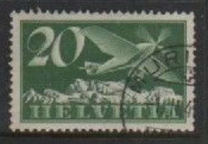 Switzerland, 1927, 20c used