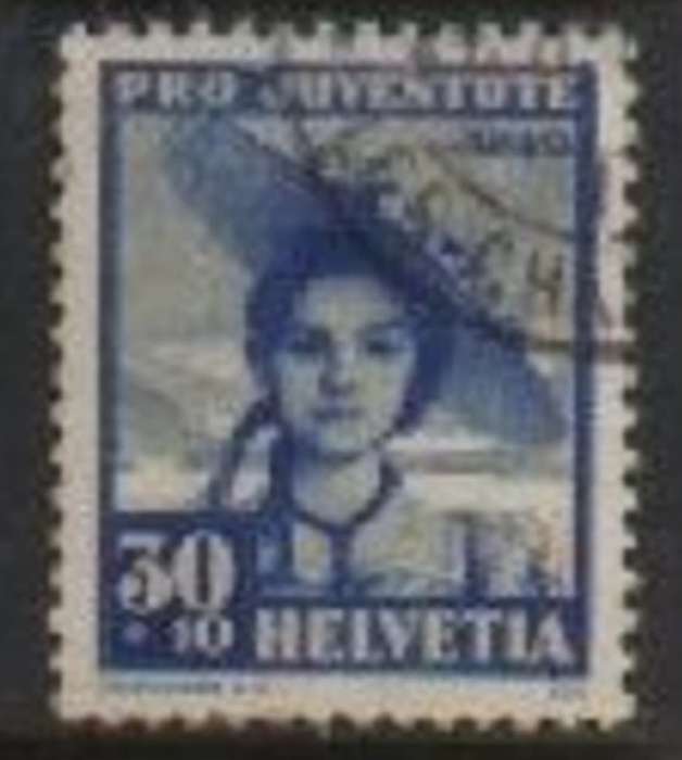 Switzerland, 1940, Pro Juventute, 30c + 10c used