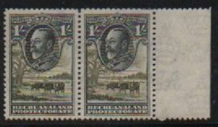 Bechuanaland,, GVR, 1932, 1/ , pair MNH **,