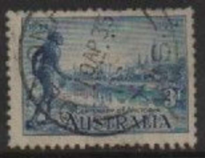 Australia, GVR, 1934 Victoria Centenary, 4d,, perf 10.5, c.d.s used