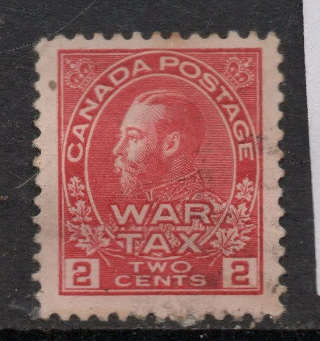 Canada, GVR, 1915 2 cents War Tax, unused