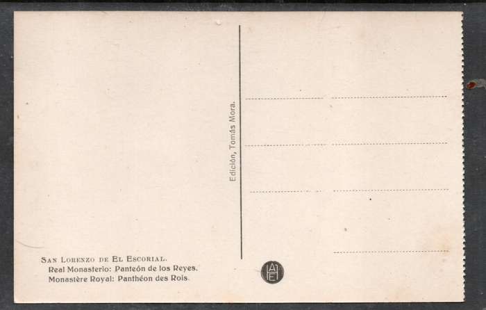 San Lorenzo, Monestere Royal, Pantheon des Rois, unused