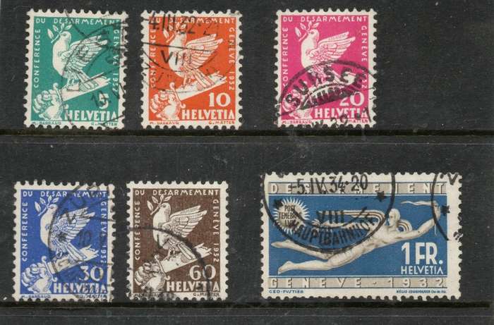 Switzerland, 1933, Disarmament Conference, used