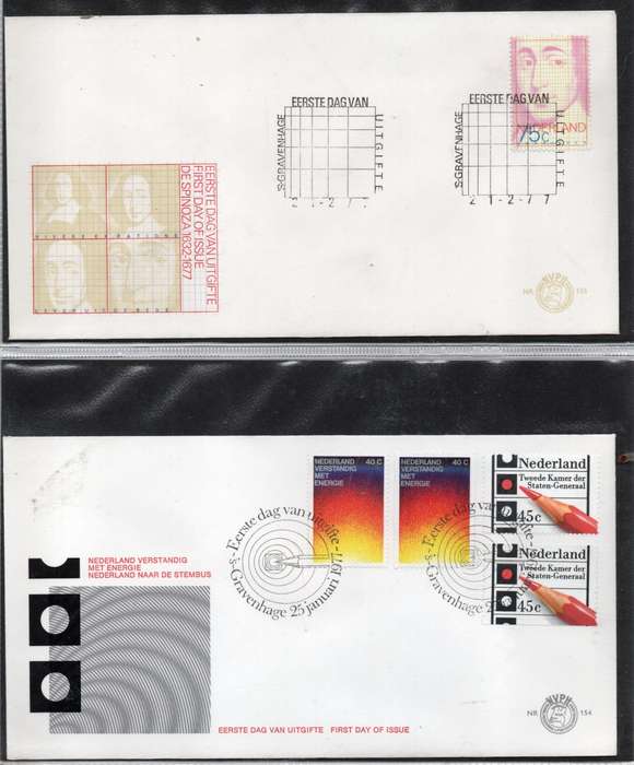 Netherlands, 1970s, 30 First Day Covers