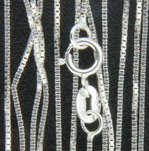 Solid 925 Sterling Silver chain 44cm 1.15g