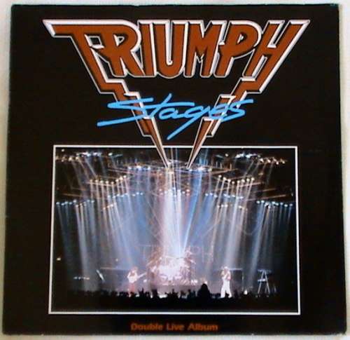 Triumph import collection 3 lps - Progressions Of Power (1980), Allied Forces (1981), Stages (1985)