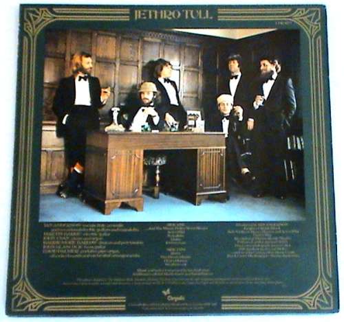 JETHRO TULL collection 5 vinyls/lps : 1970, 1972, 1974, 1976, 1978