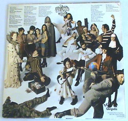 JETHRO TULL collection 5 vinyls/lps : 1970, 1972, 1974, 1976, 1978
