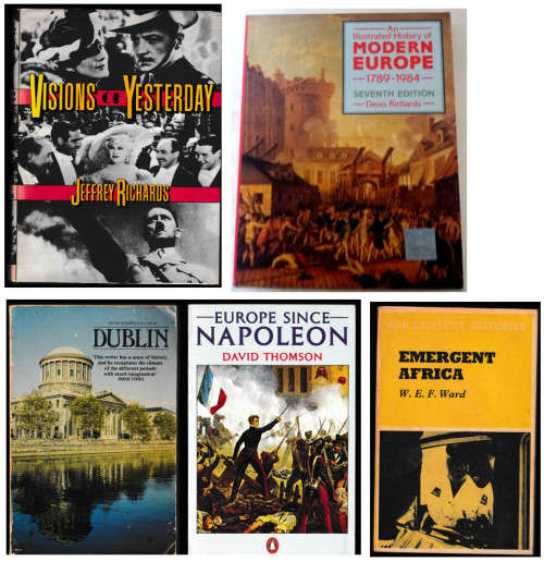 Visions of Yesterday, Illus History of Modern Europe, Europe since Napoleon, Dublin, Emergent Africa