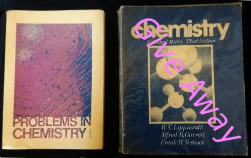 Problems in Chemistry by Robert F.O`Malley plus give away book - Chemistry A Study of Matter