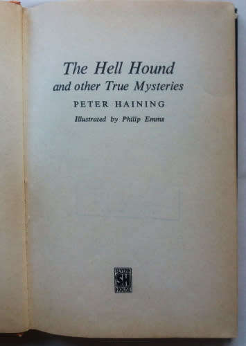 9th Ghost Book, Alfred Hitchcock Mystery Mag Vol 20 no.1 and The Hell Hound and other True Mysteries