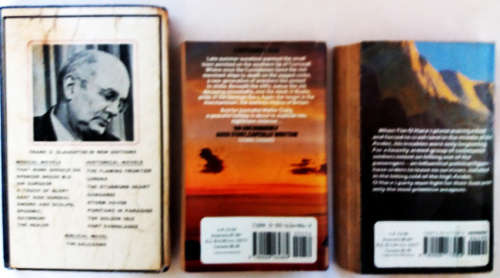Hammond Innes, Desmond Bagly and Frank G. Slaughter 3 book job lot