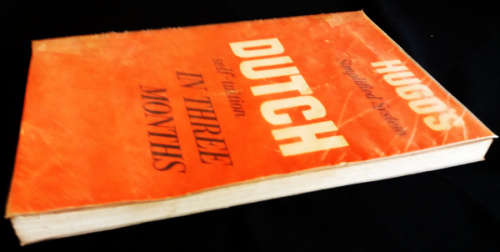 Dutch In 3 months - Hugo`s language book - a simplified self-tuition system paperback
