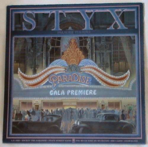 Styx 2 - Paradise Theatre Gala Premiere (Laser etched vinyl, lyrics) and Kilroy Was Here