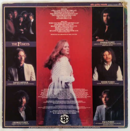 The Fureys (and Davey Arthur) - When you were sweet sixteen - lp vinyl