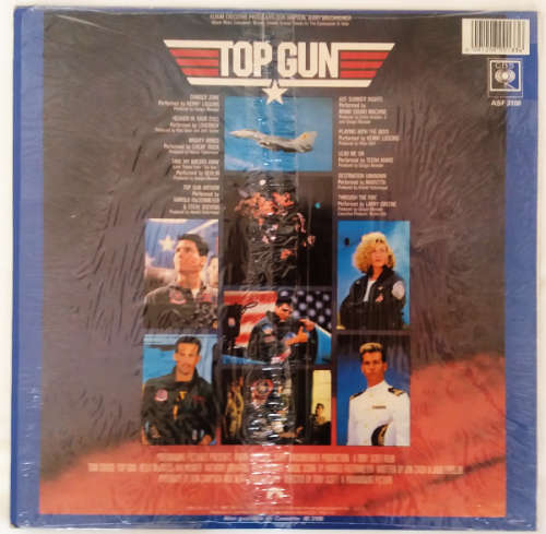 Top Gun - original motion picture soundtrack vinyl LP (vinyl VG)