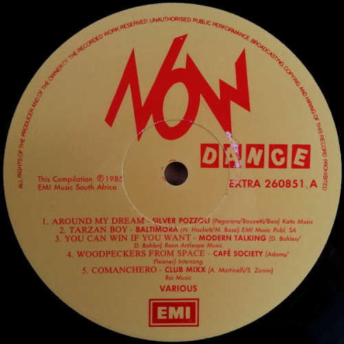 Now dance - 10 extended mix dance tracks vinyl lp (VG+/VG+)