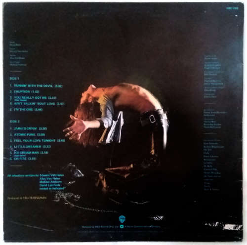 Van Halen - Van Halen II vinyl LP released 1979 in Van Halen I cover
