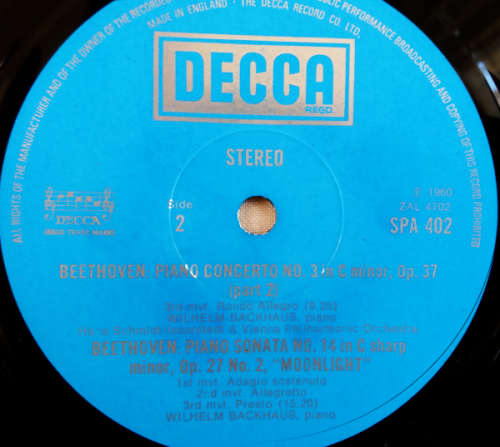 Ludwig van Beethoven 3 vinyl lps - Symphony 3, 6 and 9 - Moonlight Sonata, Pastoral and Choral