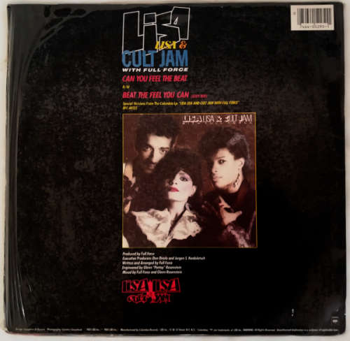 Lisa Lisa and Cult Jam With Full Force - Can You Feel The Beat vinyl 12` 33 rpm Maxi Single (NM-/VG)
