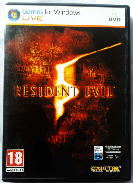 Resident Evil pc dvd