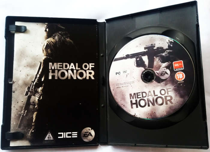 Medal of Honor pc dvd