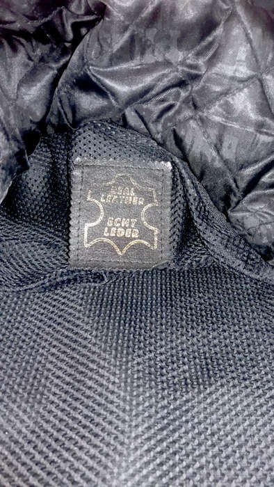 ECHT LEDER genuine real leather vintage ventilated medium bikers jacket