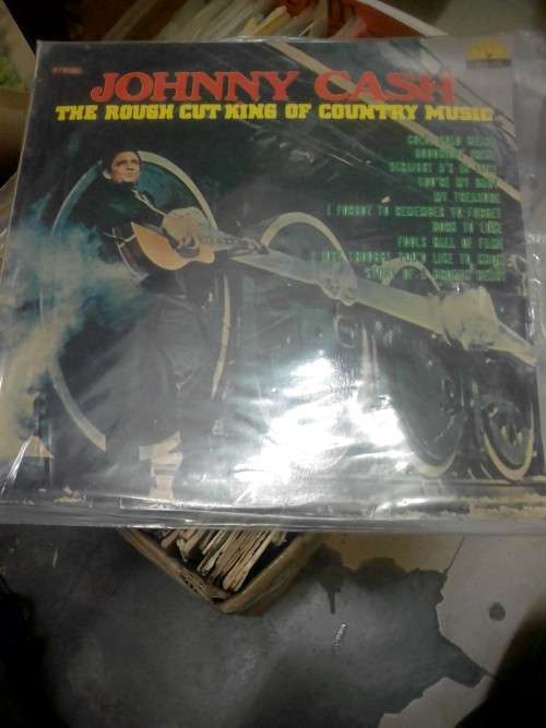 JOHNNY CASH the rough cut king of country music LP/VINYL - SUPER CLEAN CONDITION