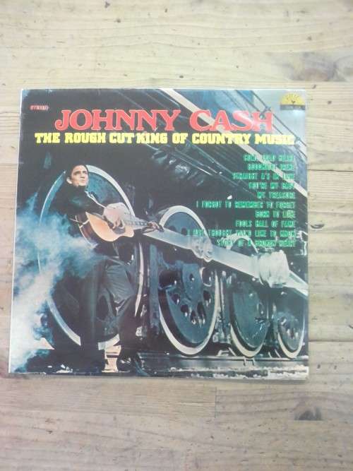 JOHNNY CASH the rough cut king of country music LP/VINYL - SUPER CLEAN CONDITION