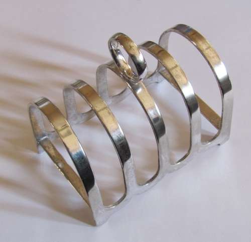 Vintage - Silver Toast Rack - Stamped EPNS